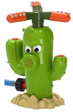 Kaktus Sprinkler Für Kind,Wasserspielzeug Kaktus Sprinkler,Kaktus Wassersprinkler Spielzeug,Lustiges Sommer -Wasserspielzeug,Für Familienaktivität,Garten,Hinterhof,Party