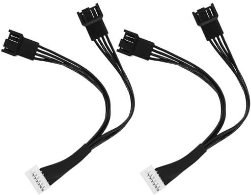 EMSea 2 x 7-poliger PWM-Adapter-Deshroud-Kabel, kompatibel mit Asus RTX 3060 3070 3080 Ti 3090 TUF