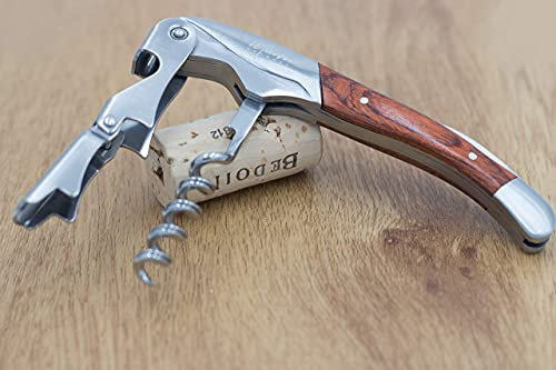Miankai Gourmet - Tire-Bouchon Professionnel - avec décapsuleur et Sommelier Double Levier