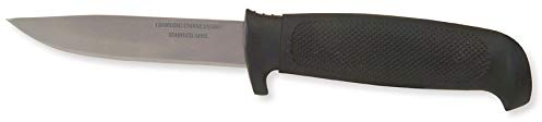 di lineaeffe Coltello da Pesca Sub subacqueo sfiletto Caccia Acciaio Inox da Cucina Campeggio Funghi Lama Fissa Nautico Outdoor Uomo Donna