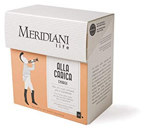 Tisana ALLA CARICA | Favorisce l'attivazione del corpo | Tisana con Guaranà, Ibisco e Rosa Canina | Tisane Funzionali Meridiani | 12 Filtri in tessuto bio