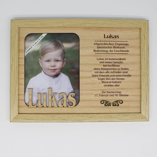 power gift LUKAS - Bilderrahmen. Bilderhalter mit Rahmen. Foto. Fotorahmen stehend oder hängend. Dekoration Wohnzimmer. Fotografie. Einzigartiges Geschenk. Passt zu jeder Gelegenheit.