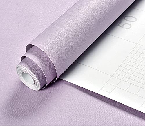 Chbrket Selbstklebende Möbelfolie Klebefolie Für Möbel Arbeitsplatte Couchtisch Bad Pvc Lila 60X1500CM