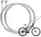 PLABBDPL Fahrradbremskabel, Mountainbike Bremsleitung Schaltleitung/Fahrradbremsleitung Schaltleitung Fahrradzubehör