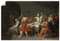 ARTland Wanddeko Poster & Kunstdrucke Wandposter 30x20 cm DIN A4 Menschen Gruppen Sokrates Philosoph Tod Antike Jacques Louis David U4AB