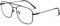 LINVO Brille Ohne Sehstärke für Herren Damen Klassische Metallgestell Brillenfassung Vintage Pilotenbrille Fake Brille