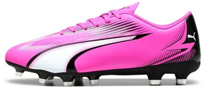 Puma Men Ultra Play Fg/Ag Soccer Shoes, Poison Pink-Puma White-Puma Black, 42 EU