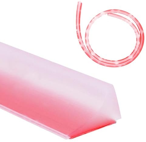 Lectorias 100CM Barrera Agua Ducha, Borde Plato Ducha, Tira Impermeable Transparente, Tira de Retención Autoadhesiva, Umbral de Ducha Plegable y Barrerade Ducha para Baño y Copete Encimera Cocina