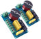 Iegefirm 2 Pièces Circuit Imprimé Haut-Parleur Stéréo Filtres Croisés Aigus/Graves 3 Unités Diviseurs de Fréquence