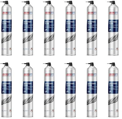EUROLUB 12x 600ml Drahtseil-Fluid Spray