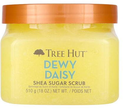 Tree Hut Dewy Daisy Shea Sugar Body Scrub, 532 ml, Vegan