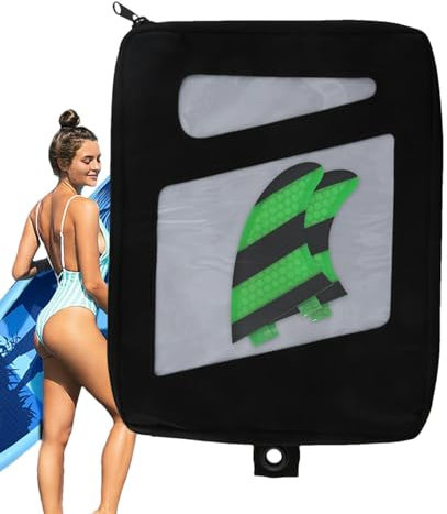 Tasche für Surfbrettflossen, Aufbewahrungstasche für Surffinnen – Aufbewahrungstasche für Finnen-Organizer, Reisetasche, tragbare Transporttasche, Aufbewahrung von Flossen