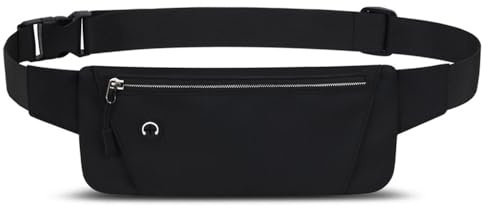 Slim Running Belt for Phone, Travel Money Belt | Sports Bum Bag for Walking Cycling Walking Gym