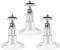 3Pack Ring Camera Mounting Bracket,360° Adjustable Security Camera Wall Mount Bracket for Ring Cameras Wall Mount Holder,Easy Installation for Indoor and Outdoor Use(White,Size:2.68x3.54inch)