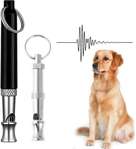 YUEMOL Hundepfeife Einstellbare Hundepfeife, Gehorsamspfeife for das Training von Haustierhunden, Tonabwehr, Bellstoppkontrolle for das Training von Hunden, Abschreckungspfeife