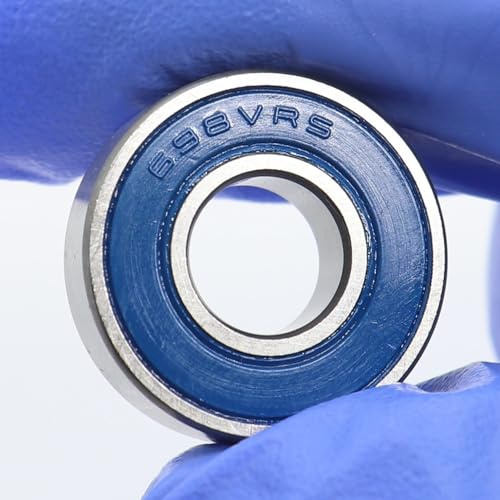 DNIEEEYBL 698-2RS Lager 8 * 19 * 6 mm Zweireihige Vollkugeln Fahrradaufhängung Pivot Reparaturteile 3803 2RS ​​Kugellager