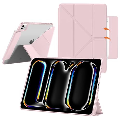 YealRed Funda para iPad Pro 13 Pulgadas M5 2025/M4 2024 (Rosa)