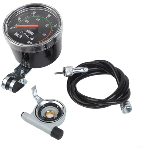 Mechanischer Computer, Fahrradtacho, Kilometerzähler, 11 x 8 cm, für 26-29 Zoll Räder, mechanische Geschwindigkeit zum Radfahren