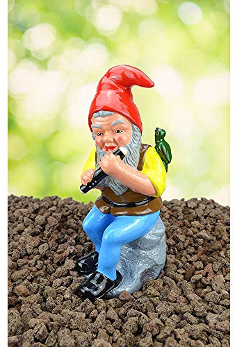 Heissner Original Gartenzwerg Wendelin, Flötenspieler