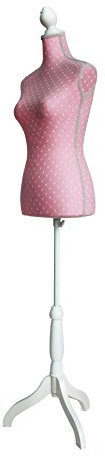 Clarie Salco Ballerina, Mannequin, Dekobüste, höhenverstellbar, Dekorativer Büstenkorpus auf Holzstativ!