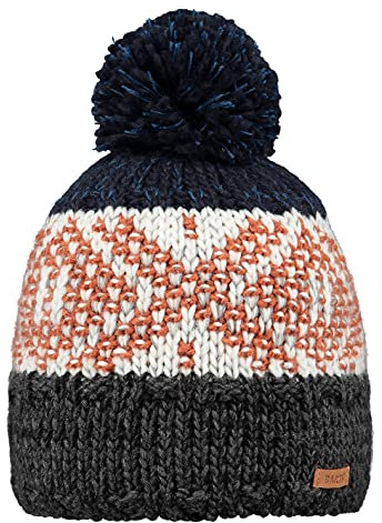 Barts Jungen Focal Beanie Beanie-Mütze, Dark Heather, 53