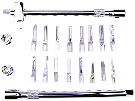 TPM Go Professional Locksmith Tools,15pcs Soft and Strong Fast Open Tool Lock Decoder Tool