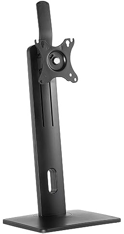mywall Monitorhalterung HL18L mit Federsystem für Flachbildschirme, integriertes Kabelmanagement, höhenverstellbare Tischhalterung für Monitore von 17-32 Zoll, belastbar von 2-7kg