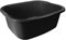 Jenell, 11 litres Large Rectangular Washing Up Bowl (Black)