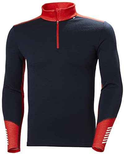 Helly Hansen Men's Lifa Merino Midweight 1/2 Zip Shirt, New Item, L UK