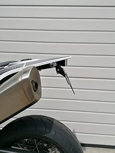 Kennzeichenhalter GroFaTec EVO für Husqvarna 701 Supermoto 2016-2023 Kennzeichenträger Nummernschild Träger Halter kurzes Heck Heckumbau Porta Targa huski sm