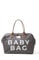 Fume London Baby Bag & Wickeltasche - Stilvolle, Multifunktionale Kliniktasche für Mama | Große, Wasserdichte Diaper Bag für Travel und Mutterschaft (Grau)