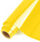 IModeur 12 Ft Plotterfolie Textil Gelb – 30,5 x 366 cm Flexfolie Plotter Textil Gelb für Cricut Maker, Silhouette Cameo, Textilfolie Plotter Gelb für Kleidung, Mützen, Hosen, andere Stoffe