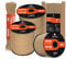 Abma Cord Paracord 4mm 9 Hebras 30m Cuerda de Nylon Cuerda Paracord Tipo III 620lbs - MAX. 280 kg - Marrón