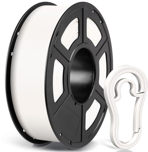 ANYCUBIC ASA Filament 1.75mm, 3D Drucker Filament geeignet für den Druck von Outdoor Funktionsteilen, Wetter- und Hitzebeständig 1KG Weiß