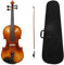 LUCKGONI Bratsche aus Fichtenholz mit Bogen und Tragetasche, Saiteninstrument, 40,6 cm Bratschen-Ersatz-Kits für Anfänger, Studenten