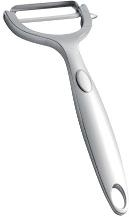Chstarina Y-Shaped Peeler, Potato Peeler Metal, Stainless Steel Multifunctional Veggie Peeler, Vegetable Peeler with Ergonomic handle and Sharp Blade, Swivel Peeler for Kitchen Fruit, Carrot, Cucumber