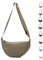 Uwiyo Halbmond Tasche Damen Nylon Crossbody Moon Bag Hobo Halfmoon Bag Halbmond Umhängetasche Dumpling Schultertasche mit verstellbarem Gurt für Damen Mädchen (Dunkelkhaki)