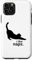 iPhone 11 Pro FUNNY CAT I Like Naps Cute Kitten Silhouette Case