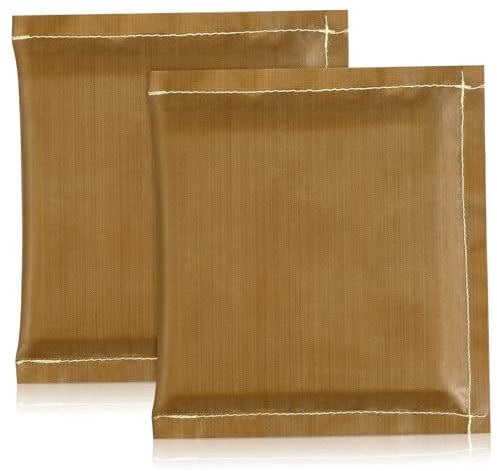 HOODANCOS 2St Teflonkissen hitzepressmatte hitzebeständige accesories Hitzeübertragungsmatte beschläge Kissen für die Presse Mini-Pressmaschine Kissen drücken Wärmepresskissen Coffee