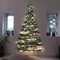 Wall Mounted Christmas Twig Tree With LED Lights, Christmas Tree Wall Decoration, Flat Christmas Tree Garland for Wall, Space-Saving Wall Christmas Tree Hanging Decorations for Indoor Home Wall Decor