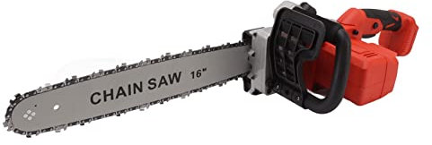 LOCADENCE 1800W Cordless Electric Chainsaw, 16 4000Rpm Brushless Electric Chainsaw, Woodworking Garden Tools for Cutting Wood Tree Pruning