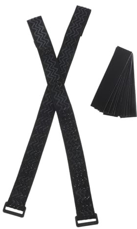 GAROZATION 2stücke Verstellbare Stiefelgurte Mit Haken Für Hohe Stiefel Stiefelriemen Elastische Stiefelbefestigung Mit Für Damen