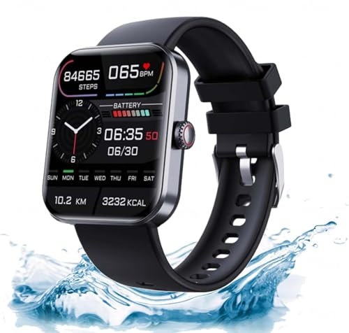 Wizvox Sherum Trackpro 2.0 Gl𝑢𝑐𝑜𝑠𝑒 M𝑜𝑛it𝑜𝑟 Watch, Dotmalls Trackpro 2.0 𝐵l𝑜𝑜𝑑 S𝑢𝑔𝑎𝑟 - Shirem Track Pro 2.0 bl𝑜𝑜d gl𝑢cose 𝑚𝑜n𝑖t𝑜r𝑖ng -Shiroz,Schwarz