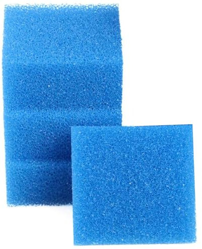 GERUI 4 spugne filtranti compatibili Coarse grossolane per acquario JUWEL – BioPlus Coarse M (Compact) per Juwel Compact/H/Bioflow 3.0 / M/Bioflow Super/Bioflow Mini spugne filtro tipo NO.88051