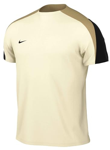 Nike Herren Dri-Fit Strike SS T-Shirt, Pale Ivory/Black/Jersey Gold/Black, M