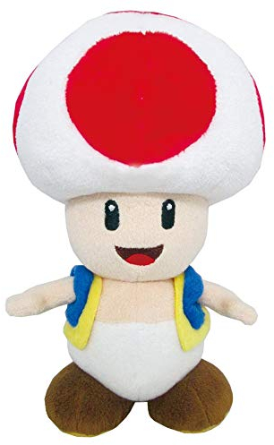 PBM Express Super Mario Plüsch Toad 24cm