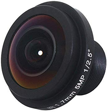 Dahszhi Wide Angle Fisheye Lens 1.7mm 180 Degree HD 5 Megapixel Lens for CCTV IP Camera Panoramic CCTV Camera Lens