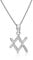 AMITSCHI® Sternzeichen-Kette aus 925 Sterling Silber - [verstellbare Sternzeichenkette für Damen] Perfekte Geschenkidee - Einzigartiges Sternzeichen Design - Wassermann 21. Januar - 19. Februar
