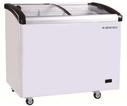 Congelador horizontal Jocel JCHTV-265, 265 litros Blanco, 283 W, 3 cestas, ruedas