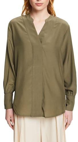 ESPRIT Damen Bluse 991ee1f302, 001/Black, 34